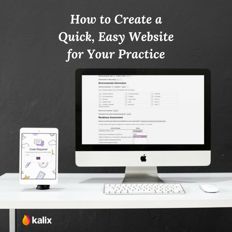 Four Easy Steps to Setting-up a Website for Your Practice