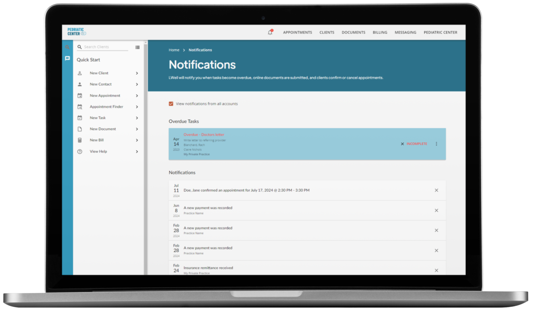 Notifications Enterprise